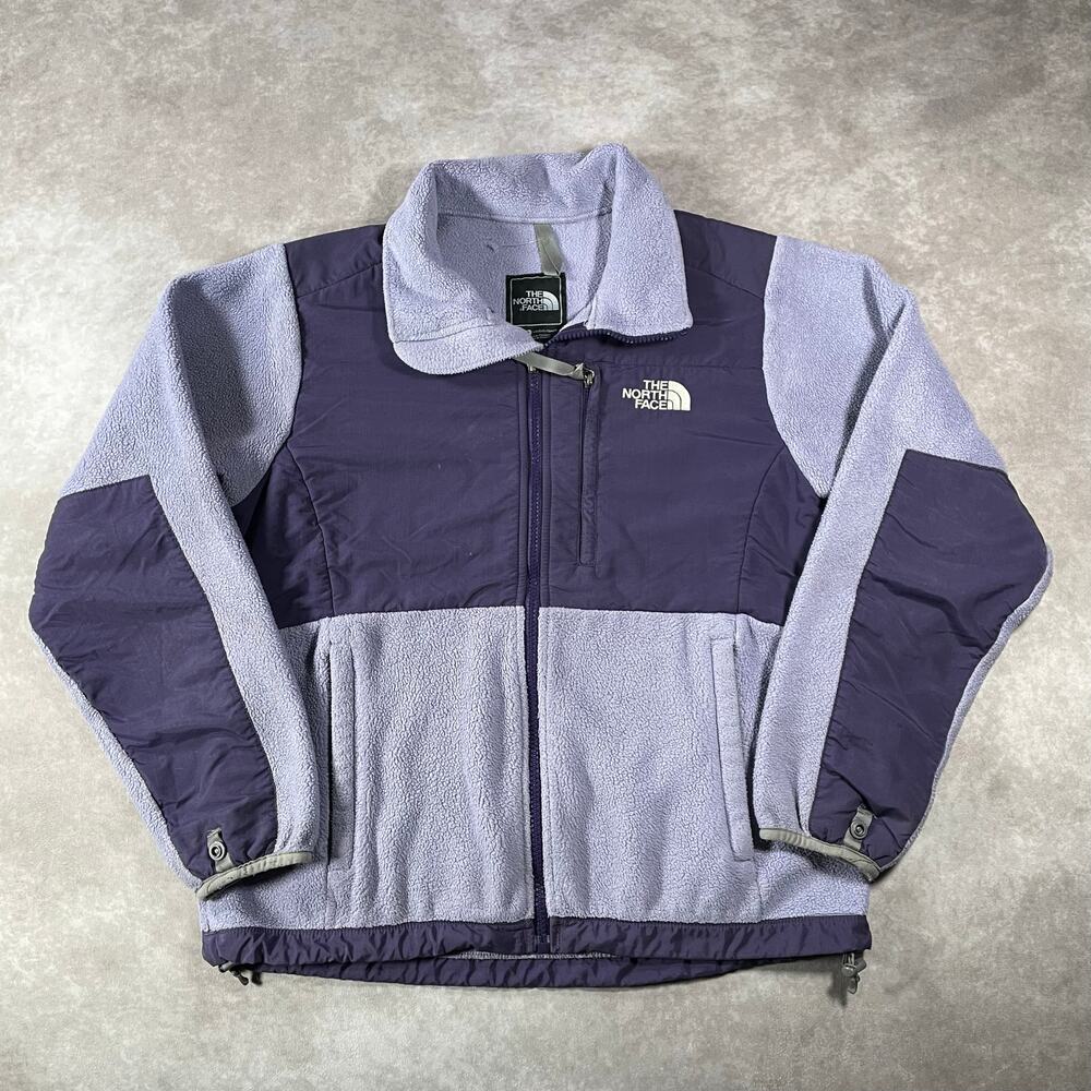 Women’s The North Face Purple Fleece Full Zip Jacket Small